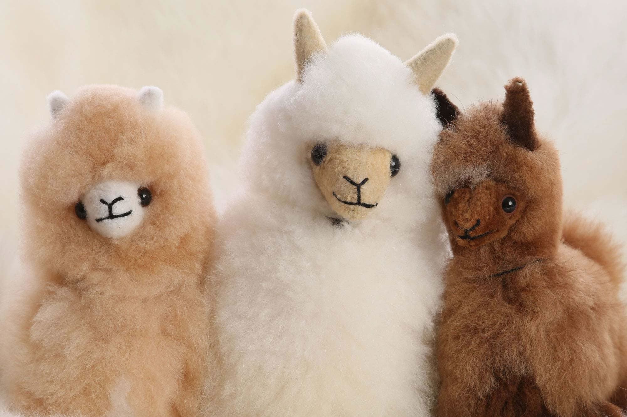Genuine Alpaca Fur Soft Toy
