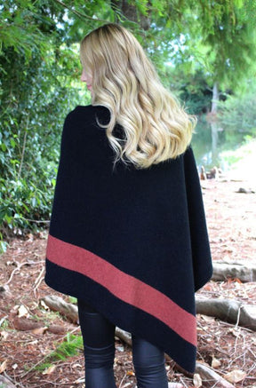Possum Merino Cosset Poncho