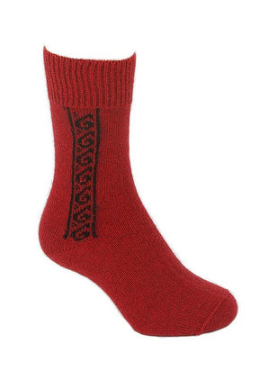Merino Possum Pattern Socks