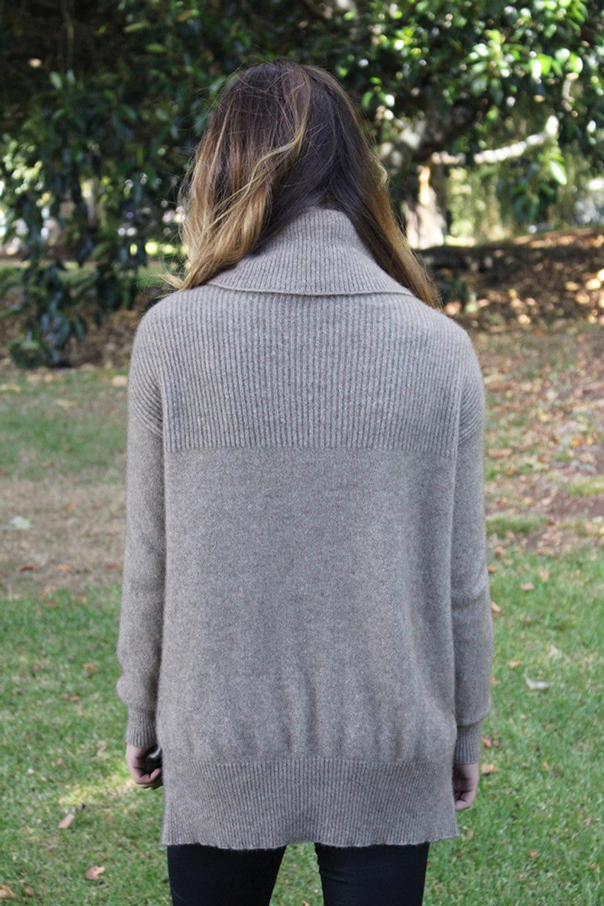 Merino & Possum Women Box Jumper