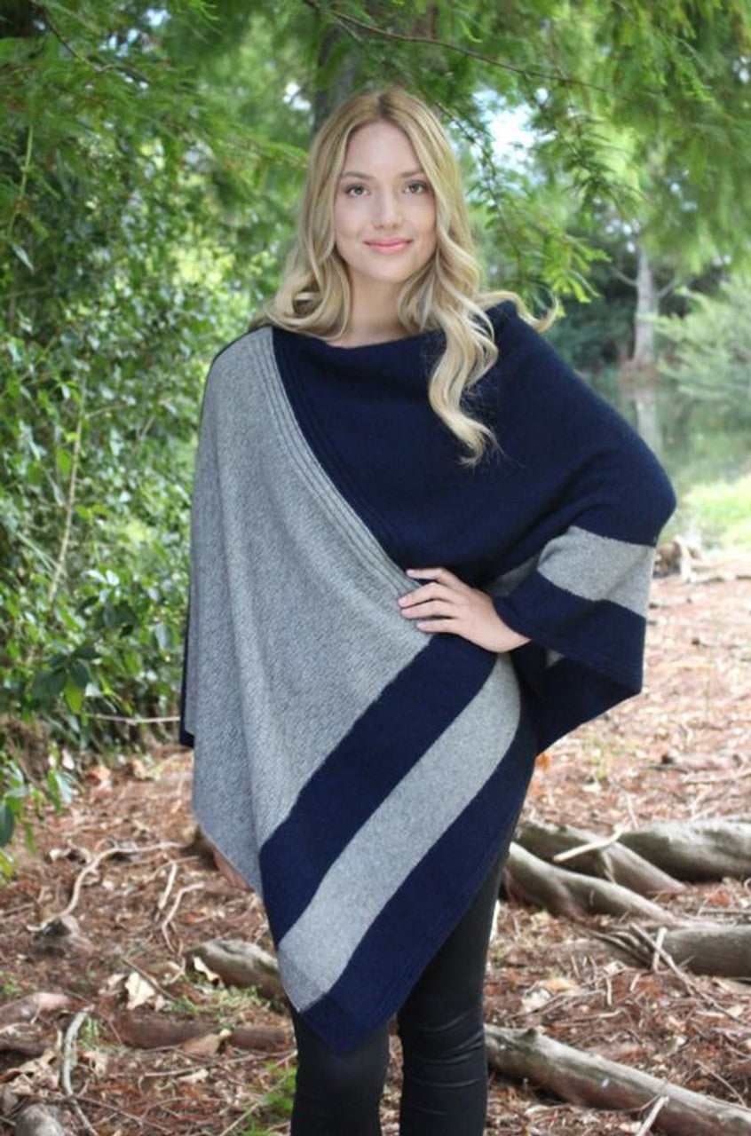 Possum Merino Cosset Poncho