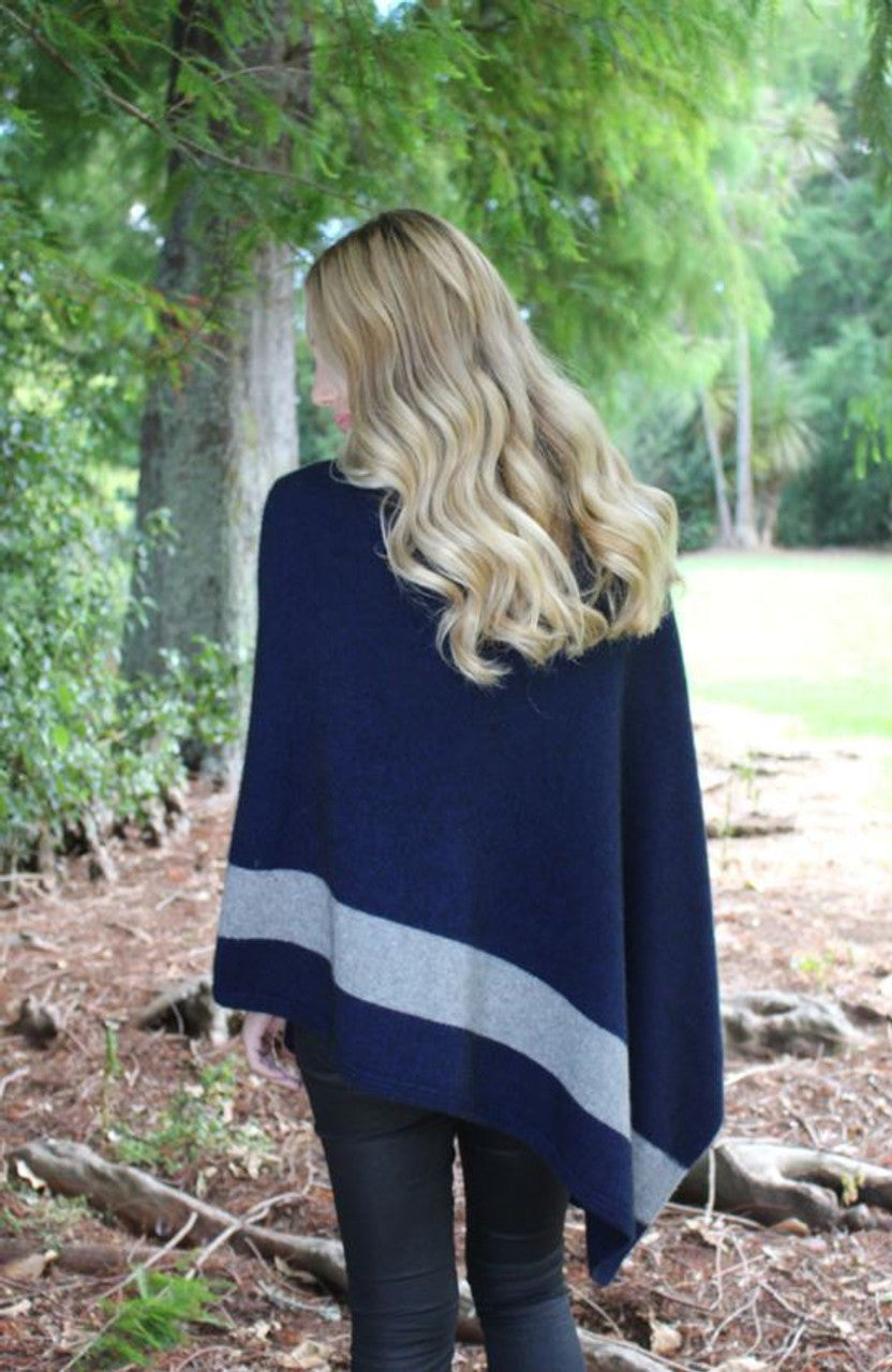 Possum Merino Cosset Poncho