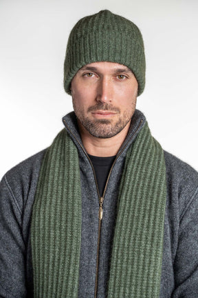 Merino Possum Ribbed Beanie