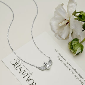 925 Silver Pearl Necklace