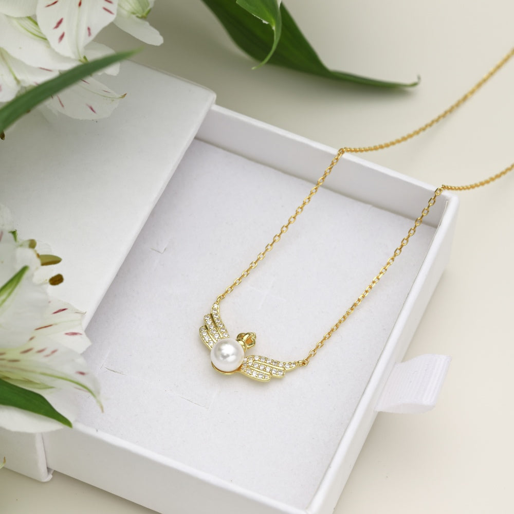 925 Silver Pearl Necklace