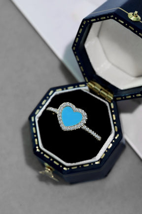 925 Silver Heart Ring