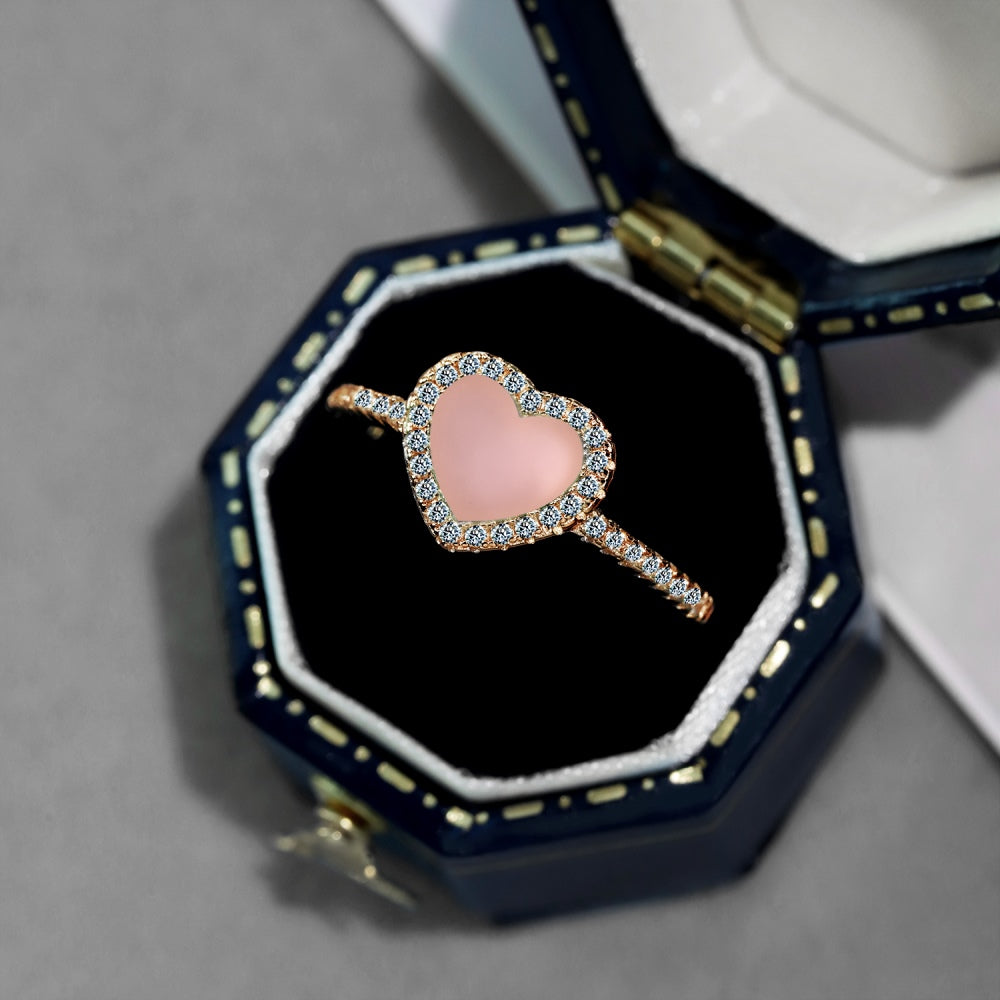 925 Silver Heart Ring