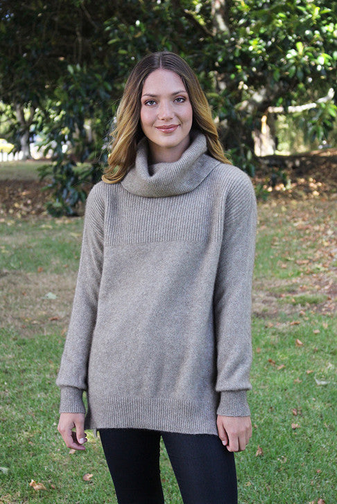 Merino & Possum Women Box Jumper