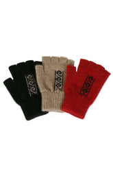 Merino Possum Koru Fingerless Gloves