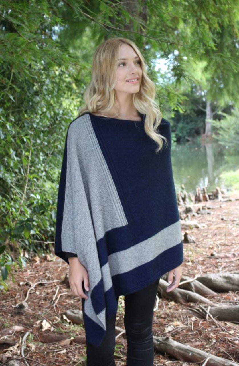 Possum Merino Cosset Poncho